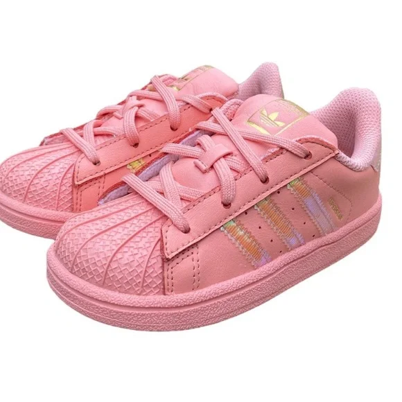 Adidas superstar kids hot sale holographic